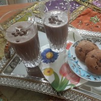 شیک ارده و شکلات