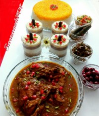 پلو خورشت ناردون