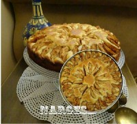 کیک سیب و مارمالاد