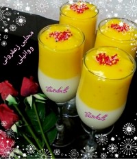 محلبی زعفرونی ووانیلی