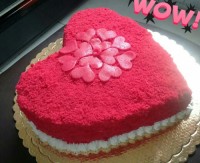 کیک ولنتاینی ما????