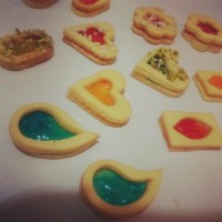 شیرینی اتریشی با ژله مغزی