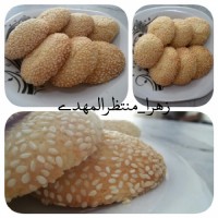 کلوچه کنجدی نرم ♡