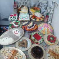 میز عصرونه تولد