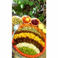 لوبیا پلو با شوید