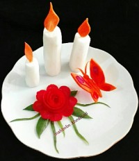 تزیین سبزیجات