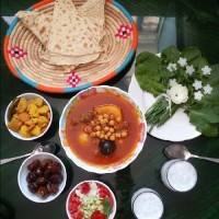 میزناهار آب گوشت ایده