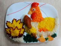 تزیین زرشک پلو