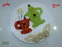 نون پنیر و خیار و گوجه