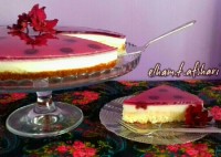 چیز کیک ژله ای _گیلاس