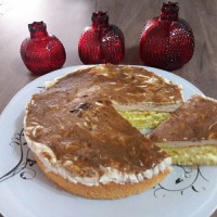 چیز کیک نسکافه ای
