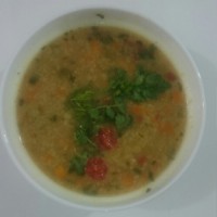 سوپ سبزیجات با مرغ (رژیمی)