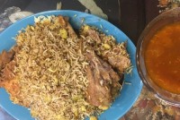 پلو شوید باقالی با ماهیچه