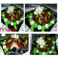 ژله انگوری با مغز تیرامیسو