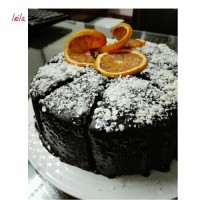 کیک خیس شکلاتی وسط خونه تکونی