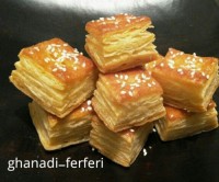 شیرینی زبان با خمیرهزارلا