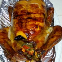 مرغ بریون شکم پر????