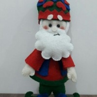 حاجی فیروز برا سفره عید با نمد درست شده