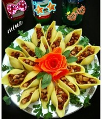 پاستا صدفی شکم پر