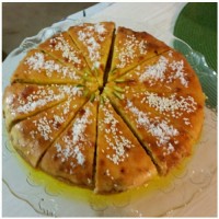 کیک باقلوا میان پر