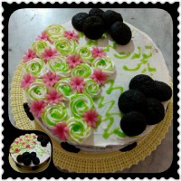 کیک پرتقالی پوک