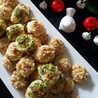 شیرینی اسکار گردویی وپسته ای