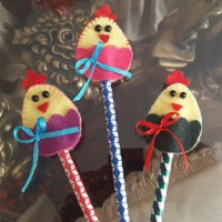 جوجه خروس نمدی