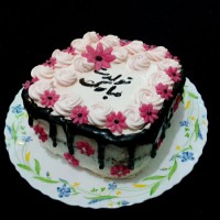 کیک پرتقالی پوک