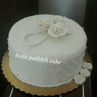 کیک با روکش فوندانت