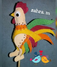 سلام همه خروس درست کردن منم هوس کردم درست کنم