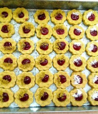 شیرینی پسته ای شکلاتی