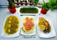 سبزی پلو با ماهی