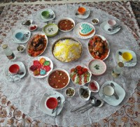 سفره ی عید نوروز