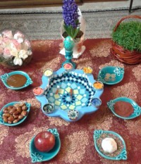 سفره هفت سین مامانم