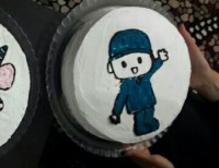 کیک تولد با تم پوکویو