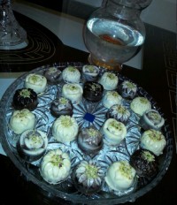 شکلات با مغز پشمک