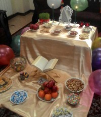 سفره هفت سین امسال من
