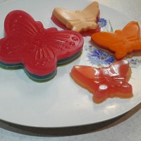 ژله پروانه ای...