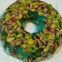 ژله ویترین پسته