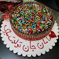 کیک تولد مادرم