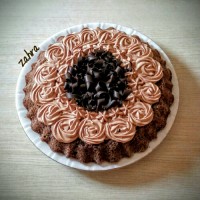 کیک قهوه کاکائویی