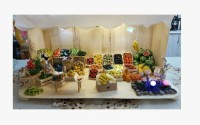 سوپر میوه با خمیر چینی
