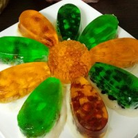 ژله آجیلی و محلبی