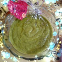 سوپ اسفناج و کدو سبز