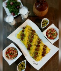 کلم پلو شیرازی