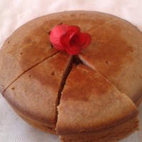 کیک گل محمدی