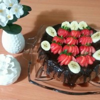 کیک فندق و شکلات