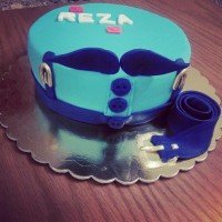 کیک بمناسبت روز پدر تقدیم به همسر عزیز و مهربانم