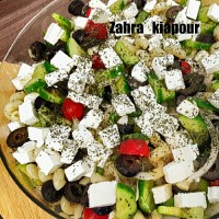 سالاد پاستای یونانی