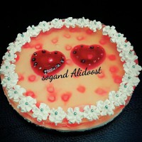 چیز کیک با روکش ژله میوه ای